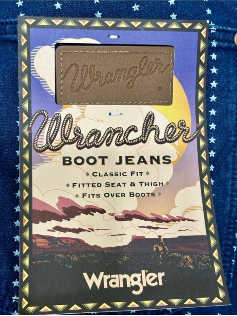 Anthropologie Wrangler Wrancer High-Rise Straight-Leg Jeans NWT - Picture 7 of 9